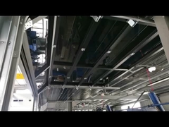 Poids de l'alliage d'aluminium rapide enrouler jusqu'à porte de sécurité en spirale pour entrepôt