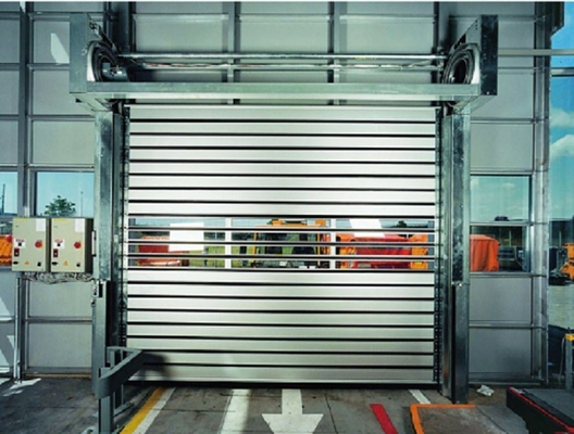 Classe de protection IP55 Porte de sécurité en spirale en alliage d'aluminium pour les températures extrêmes