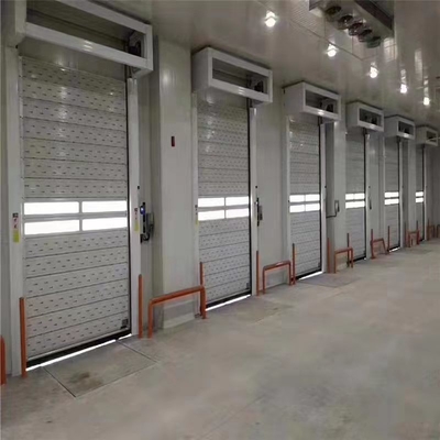 Porte d'entrepôt de sécurité en spirale en alliage d'aluminium avec classe de protection IP55 personnalisée