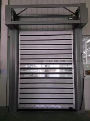 Porte d'entrepôt en spirale automatique à haute vitesse à roulement -35 à 65 degrés Celsius