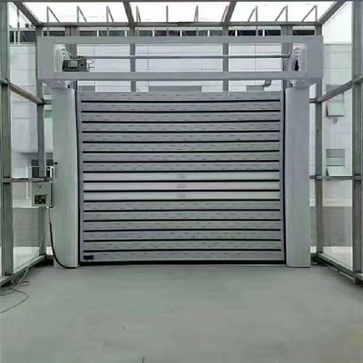 300.000kg Poids brut Alliage d'aluminium porte de sécurité en spirale à roulement rapide pour entrepôt
