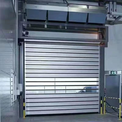 Personnalisation Alliage d'aluminium gris Fermeture rapide de la porte pour la sécurité de l'entrepôt