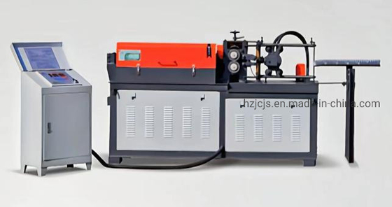 Machine de redressement et de coupe de barres de rebar à grande vitesse JTMT5/12K-5 avec fonction de rotation