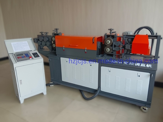 Machine de redressement et de redressement à rotation certifiée CCC pour les barres en acier de 5 à 12 mm