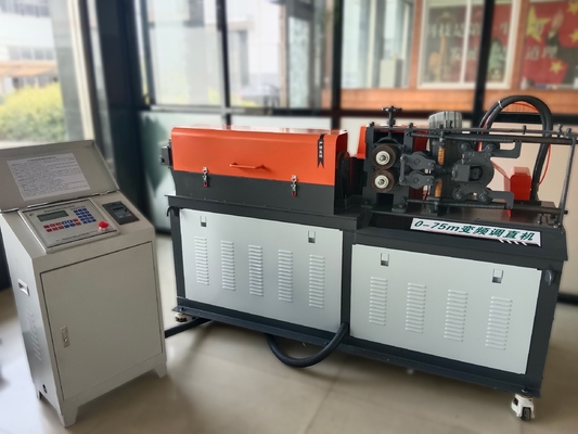 Machine de redressement et de coupe de 1400*590*800mm pour les barres métalliques de 5 mm à 10 mm