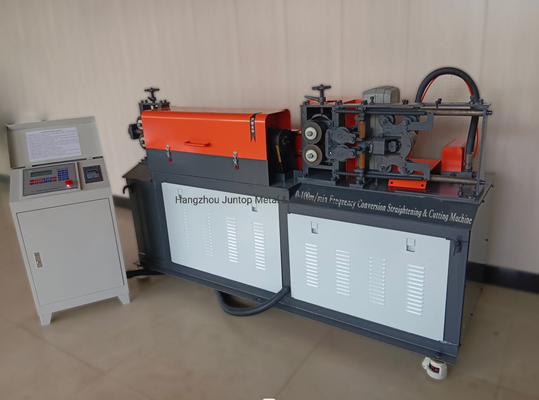 Machines de redressement et de découpe de barres d'acier haute tension à 380 V