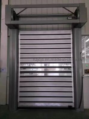 Porte de sécurité à volet roulant ignifuge automatique à haute vitesse, protection IP55, modèle personnalisé